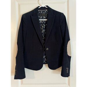 Zara Navy Blue Blazer, Size Small